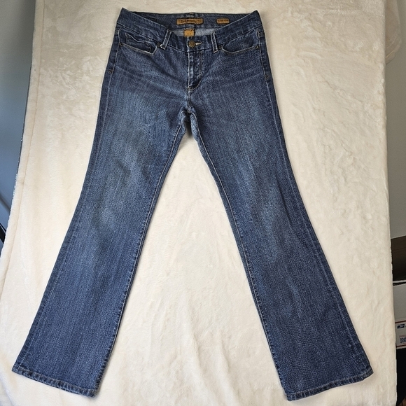 Seven7 Jeans Boot Cut womens 6  Premium Denim Medium Blue Wash - Picture 1 of 14